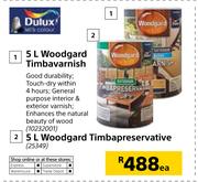 Dulux 5Ltr Woodgard Timbavarnish-Each