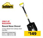 Builders 2.3kg Round Nose Shovel