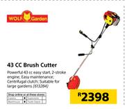 Wolf Garden 43cc Brush Cutter