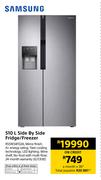 Samsung 510Ltr Side By Side Fridge/Freezer RSS1K54FO2A