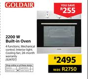 Gold Air 2200W Built In Oven