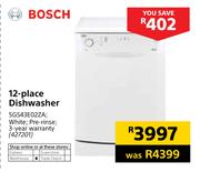Bosch 12 Place Dishwasher SGS43E02ZA