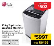 LG 15kg Top Loader Washing Machine