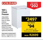 Goldair 160Ltr Chest Freezer