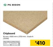 PG Bison Chipboard Grade A-16mm x 1830mm x 2750mm