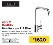Lusso Nera Decktype Sink Mixer