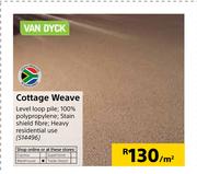 Van Dyck Cottage Weave-Per Sqm 