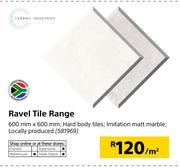 Ravel Tile Range-Per Sqm 