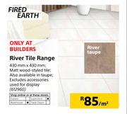 Fired Earth River Tile Range-Per Sqm