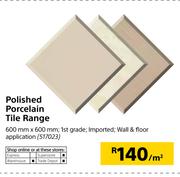 Polished Porcelain Tile Range-Per Sqm 