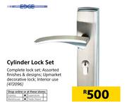Edge Cylinder Lock Set