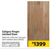 Saligna Finger Jointed Door 2032mm x 813mm