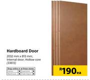 Hardboard Door 2032mm x 813mm-Each