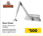 Mackie Door Closer For 40-60kg Doors