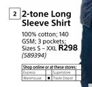 Beck 2 Tone Long Sleeve Shirt