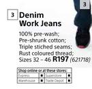 Beck Denim Work Jeans
