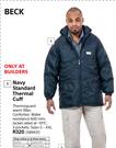 Beck Navy Standard Thermal Cuff