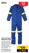 Beck Conti Suit With Reflective Tape