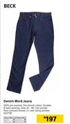 Beck Denim Work Jeans