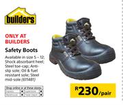 Builders Safety Boots-Per Pair