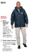 Beck Navy Standard Thermal Cuff