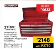 Master Craft 6 Drawer Toolchest