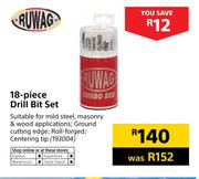 Ruwag 18 Piece Drill Bit Set