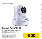 Security Mate Camera Pan & Tilt HD