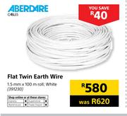 Aberdare Cables 1.5mm Flat Twin Earth Wire