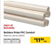 Builders Pride PVC Conduit-Each
