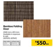 Bamboo Folding Door-Each