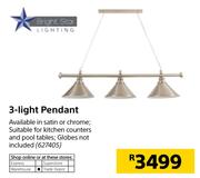 Bright Star 3-Light Pendant 