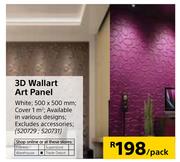 3D Wallart Art Panel-Per Pack