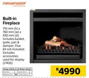 Megamaster Built-In Fireplace