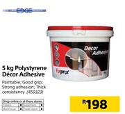 Edge 5kg Polystyrene Decor Adhesive