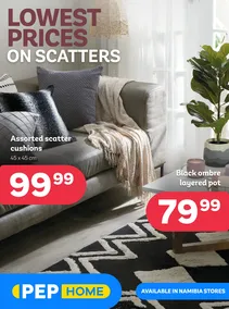 PEP Home Namibia : Lowest Prices On Scatters (26 April - 30 May 2024)