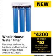 Whole House Water Filter