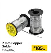 2mm Copper Solder 250g-Each