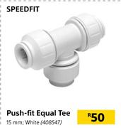 Speedfit Push-Fit Equal Tree 15mm White