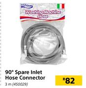 90° Spare Inlet Hose Connector 3m