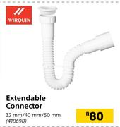 Wirquin Extendable Connector 32mm/40mm/50mm
