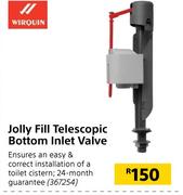 Wirquin Jolly Fill Telescopic Bottom Inlet Valve