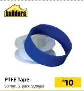 Builders PTFE Tape 50mm 2 Pack