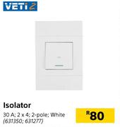 Veti 2 Isolator 30 A 2x4