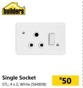 Builders Single Socket 
