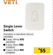 Veti 1-Lever Switch (Black)