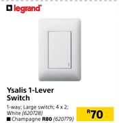 Legrand Ysalis 1-Lever Switch 