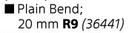PVC Plain Bend 20mm