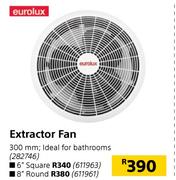 Eurolux Extractor Fan 6" Square