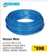 Aberdare House Wire 2.5m 100m Roll